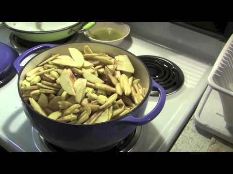 how to drain apples for apple pie