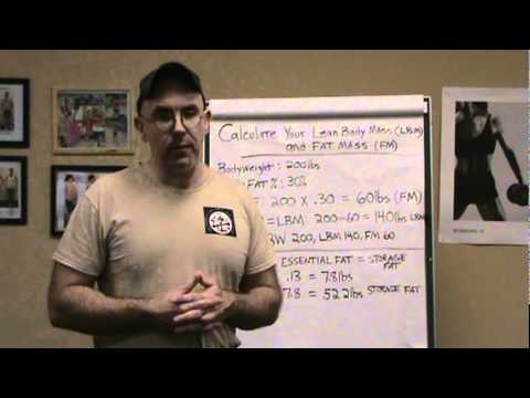 how to measure lean body mass