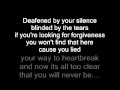 YouTube - You Will Never Be - By Julia Sheer - With Lyrics