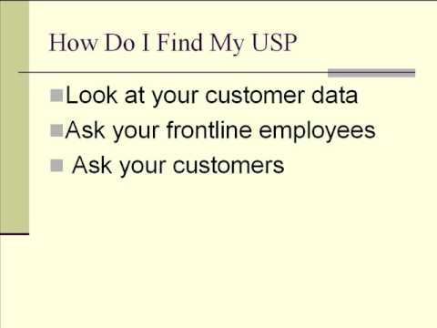 how to define usp
