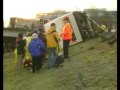 DV-158-4  JAN 03 2000  BBY MVA ROLL OVER RESCUE BUS SLID ON