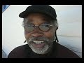 On the beach with John Francis, Planetwalker
