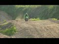 Kawasaki KSR-II in Dirt track
