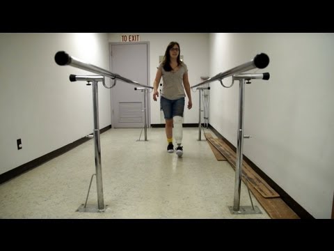 Amputation - https://www.facebook.com/pages/Amputee-OT/601887559840195 I'm a cyborg! I got my first check socket! This video shows me trying out my first check socket. I'...