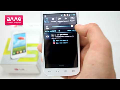 Обзор LG E455 Optimus L5 II Dual (white)