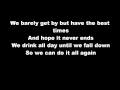 [HD] Nickelback-This Afternoon Lyrics (Not Audio Claimed)