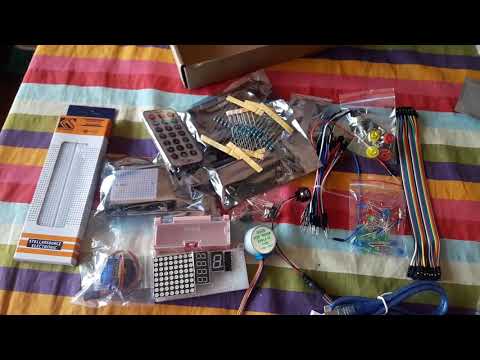 Basic Starter Learning Kit Arduino UNO R3 #Argentina #Unboxing #Banggood #Geekcreit