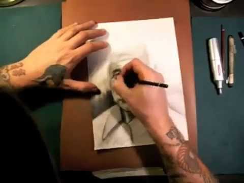 *Speed Drawing Albert Einstein by  Luke Red Tattoo*