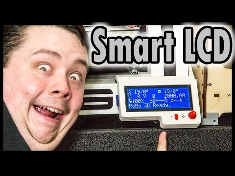 How To Install Smart LCD Controller XXL on Robo 3D Printer : Best Upgrade