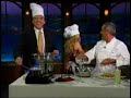 innuendos abound when wolfgang puck craig ferguson and kristen bell are in the kitchen.