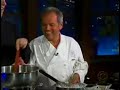 innuendos abound when wolfgang puck craig ferguson and kristen bell are in the kitchen.