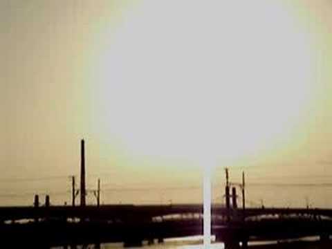 阪堺線・夕陽の情景