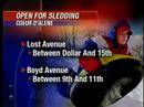 Two Coeur d'Alene streets closed to sledding
