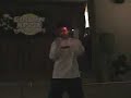Kid with crazy Light dance