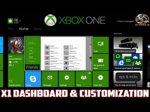 how to organize xbox one pins