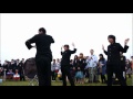 明治学院大学応援団による応援歌「光の園」@2011箱根駅伝予選会