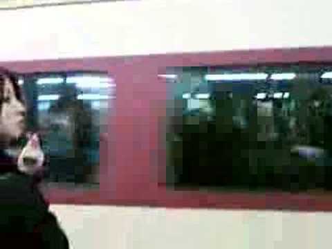 大阪駅にて 489系0番台 回送発車