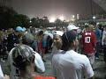 Bateria da TORCIDA INDEPENDENTE no intervalo do jogo SPFC 2 x 1 Vitória no túnel sob mta chuva.PS: Obrigado Van, obrigado Fê.