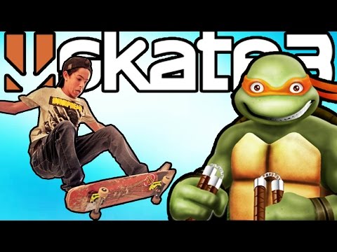 O NINJA DO SKATE! - Skate 3 Momentos Engraçados - Parte 10