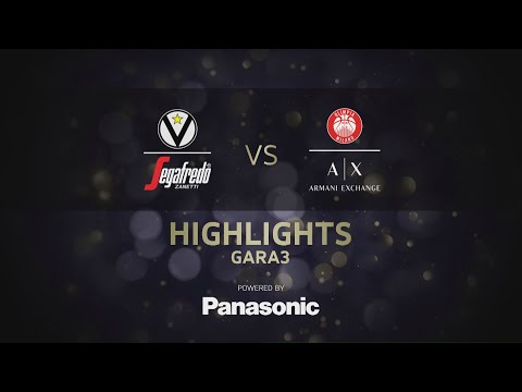 Serie A 2021 playoff Finale G3 highlights: <br>Virtus Segafredo Bologna-A|X Armani Exchange Milano