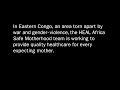HEAL Africa Safe Motherhood Program