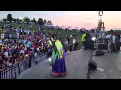 Miss. Pooja at DMV Mela 2015 Part #4