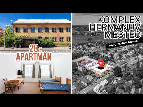 Video Ubytovací komplex o 28 apartmánech | Heřmanův Městec