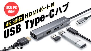 HDMIポート付 USB Type-Cハブの紹介
