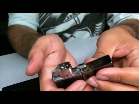 how to adjust zippo wick