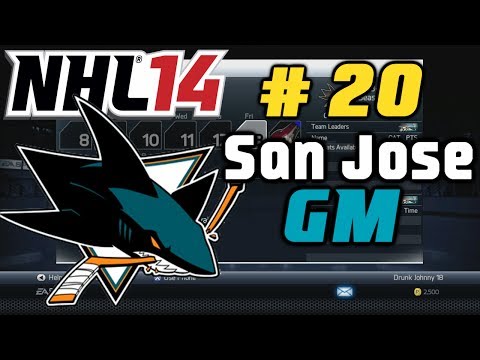 NHL 14: GM Mode Commentary - San Jose ep. 20