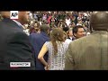 Raw Video: Kiss Cam Catches Obamas