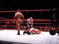 Batista attacks Jericho @ house show