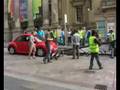 Bollywood car stunt in Grey Street