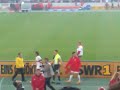 VFB Stuttgart nach dem Derby Sieg gegen den Karlsruher SC