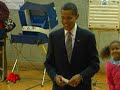 Raw Video: Obama Votes in Chicago