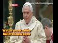 The Pope Benedict XVI Attacked by a Woman ( No More Drama)