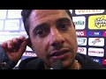 Cicinho dopo Roma-Fiorentina 3-0 Coppa Italia del 11/01/2012