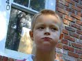 Kid eats beetle