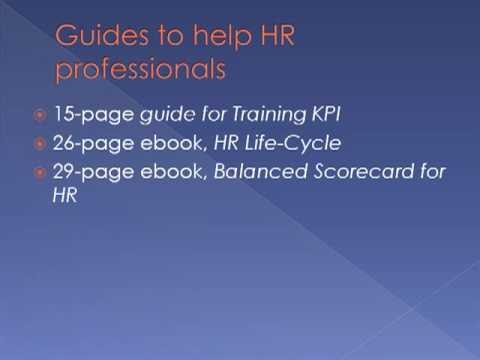 Balanced Scorecard (BSC) human resource kit - YouTube