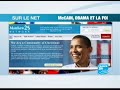 \"Les r�actions en ligne � la d�mission de