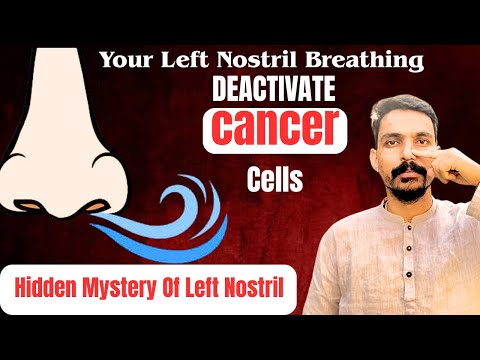 POWER OF LEFT NOSTRIL BREATH | DEACTIVATE CANCER CELLS| @PrashantjYoga