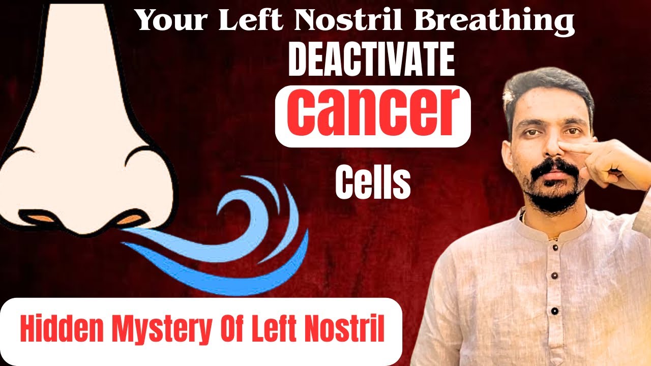 POWER OF LEFT NOSTRIL BREATH | DEACTIVATE CANCER CELLS| @PrashantjYoga