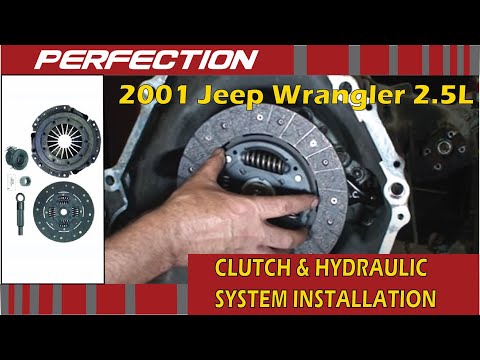 2001 Jeep Wrangler 2.5L Clutch and Hydraulic System Installation