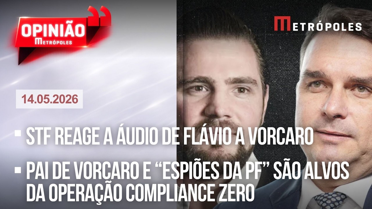 AO VIVO: Reações do poder sobre áudio de Flávio a Vorcaro / PF prende pai de Vorcaro e "espiões"