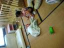 Zoe doing tummy time with Gage 09-08.AVI