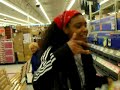 Sheneva Gets Ill at Wal Wart. 2am..