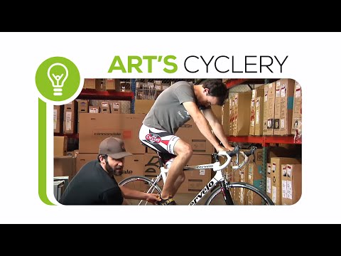 how to fit on a bicycle