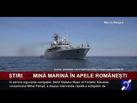 Mină marină în apele românești