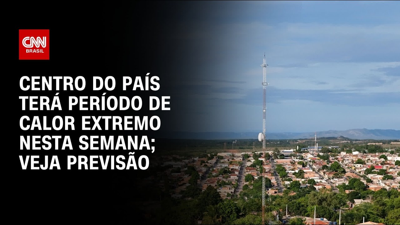 Previsão do tempo: Centro do país enfrentará período de calor extremo | CNN PRIME TIME