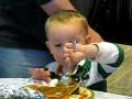 Caleb at Thanksgiving